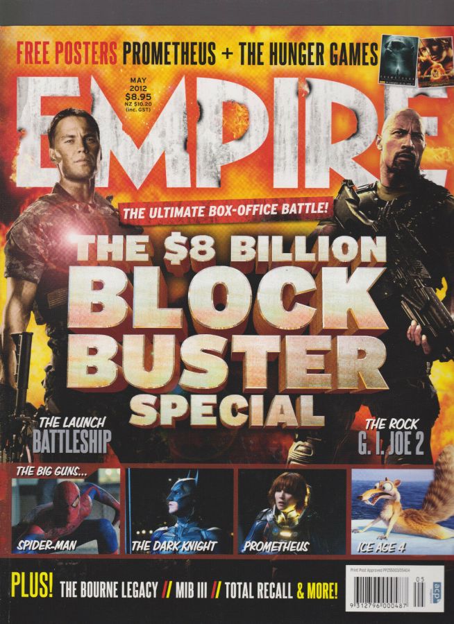 EMPIRE (Au) magazine side cover Issue 119 May 2012