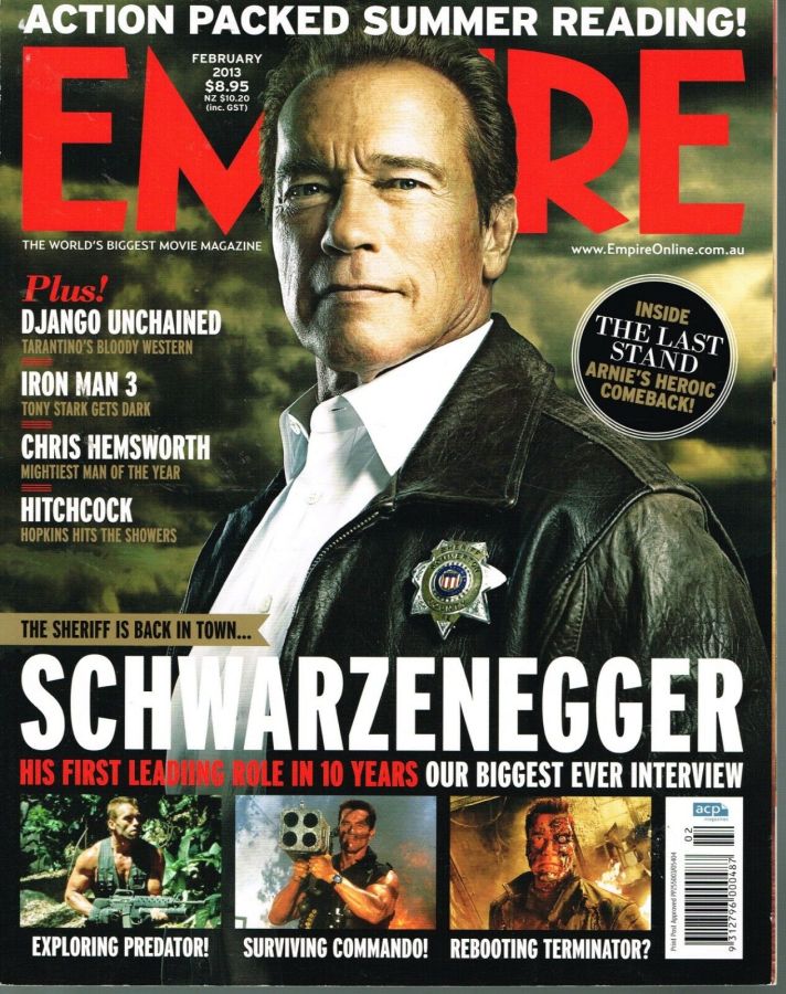 EMPIRE (Au) magazine side cover Issue 127 February 2013