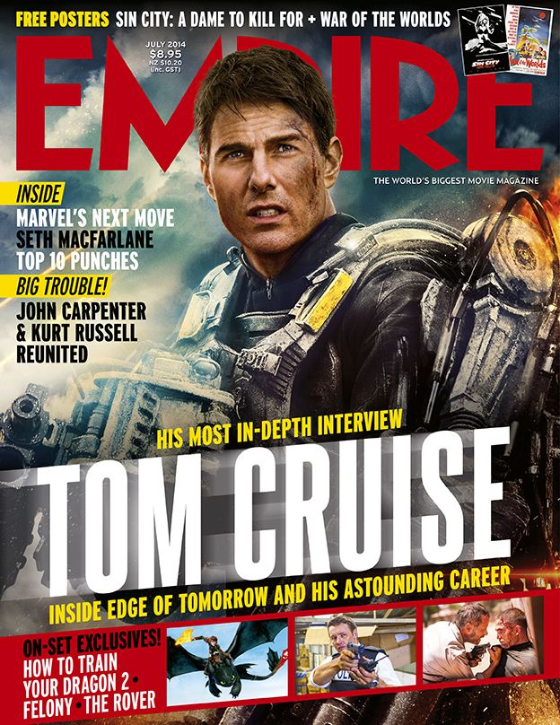 EMPIRE (Au) magazine side cover Issue 140 July 2014