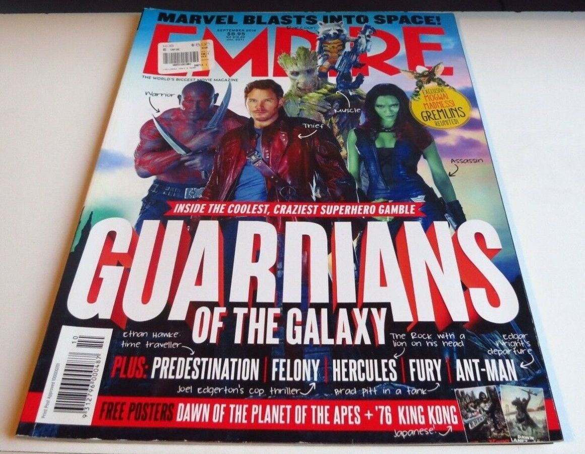 EMPIRE (Au) magazine side cover Issue 142 September 2014