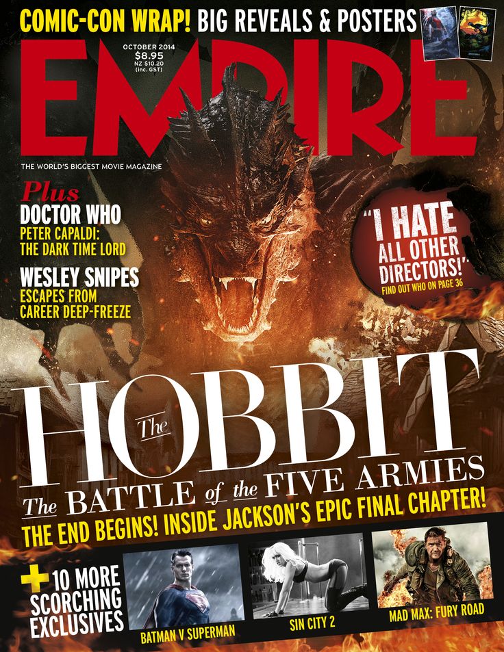 EMPIRE (Au) magazine side cover Issue 143 October 2014