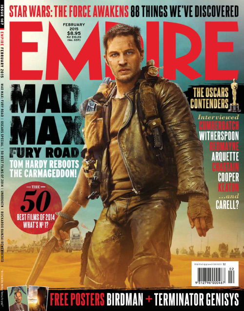 EMPIRE (Au) magazine side cover Issue 147 February 2015