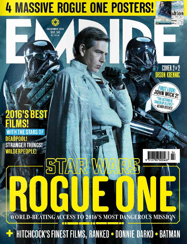 EMPIRE (Au) magazine side cover Issue 169 December 2016