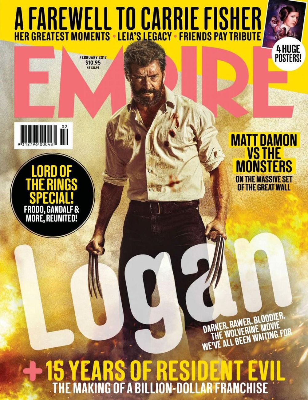 EMPIRE (Au) magazine side cover Issue 171 February 2017