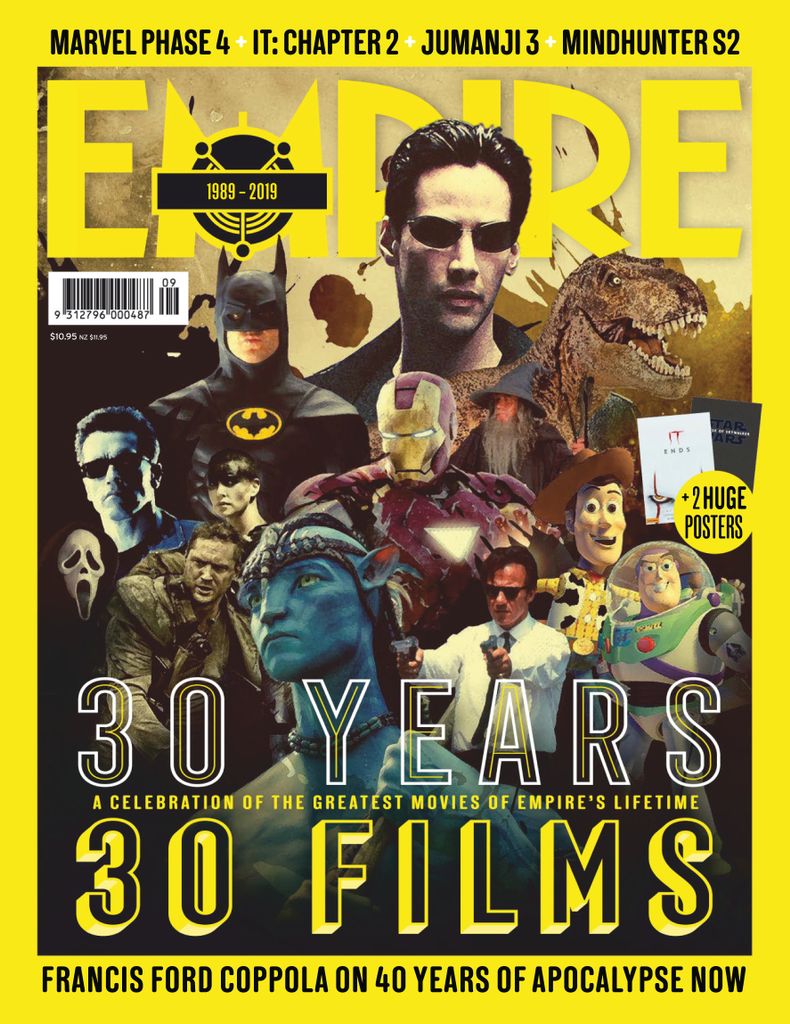 EMPIRE (Au) magazine side cover Issue 202  September 2019