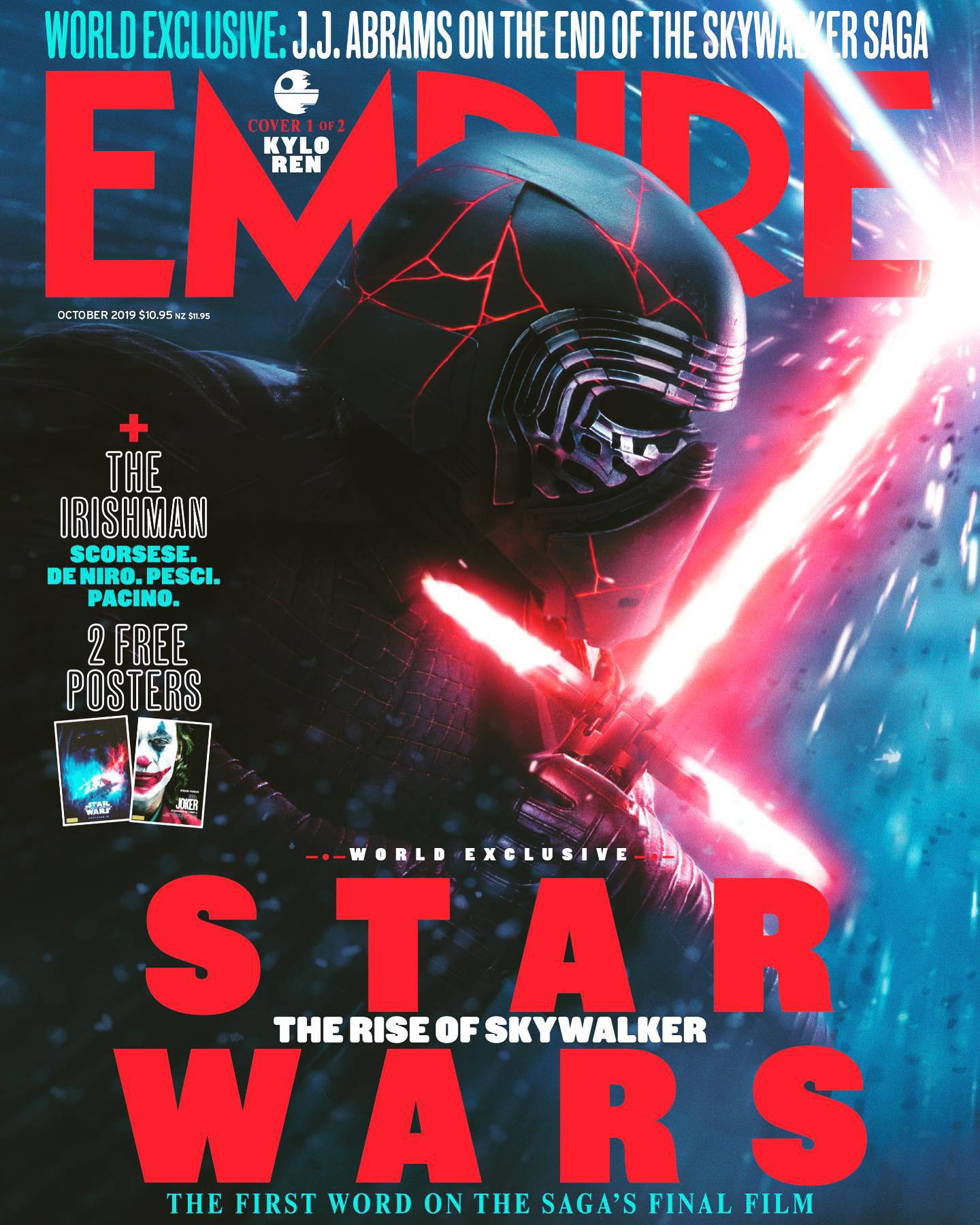 EMPIRE (Au) magazine side cover Issue 203  October 2019
