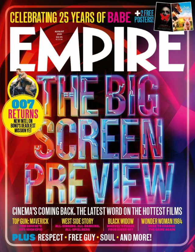 EMPIRE (Au) magazine side cover  August 2020