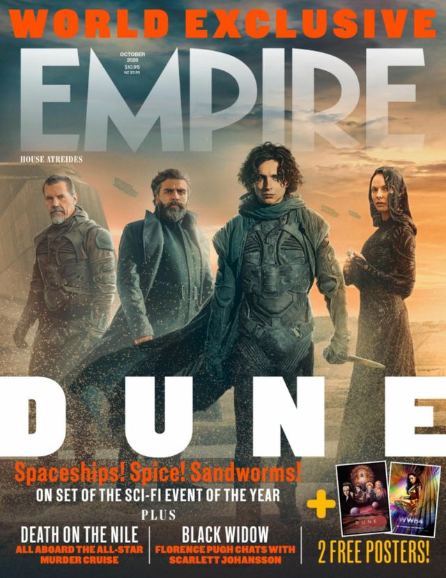 EMPIRE (Au) magazine side cover  October 2020
