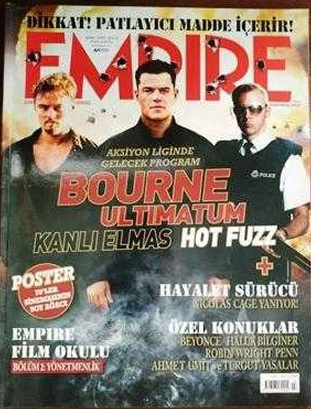 EMPIRE TURKEY magazine side cover  February 2007