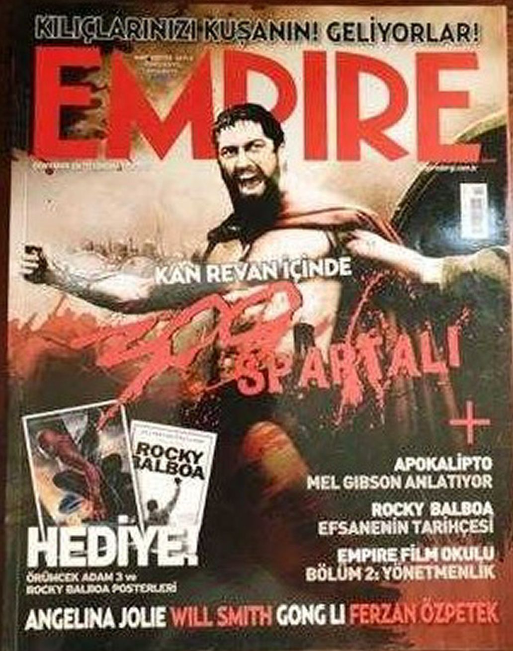 EMPIRE TURKEY magazine side cover  March 2007