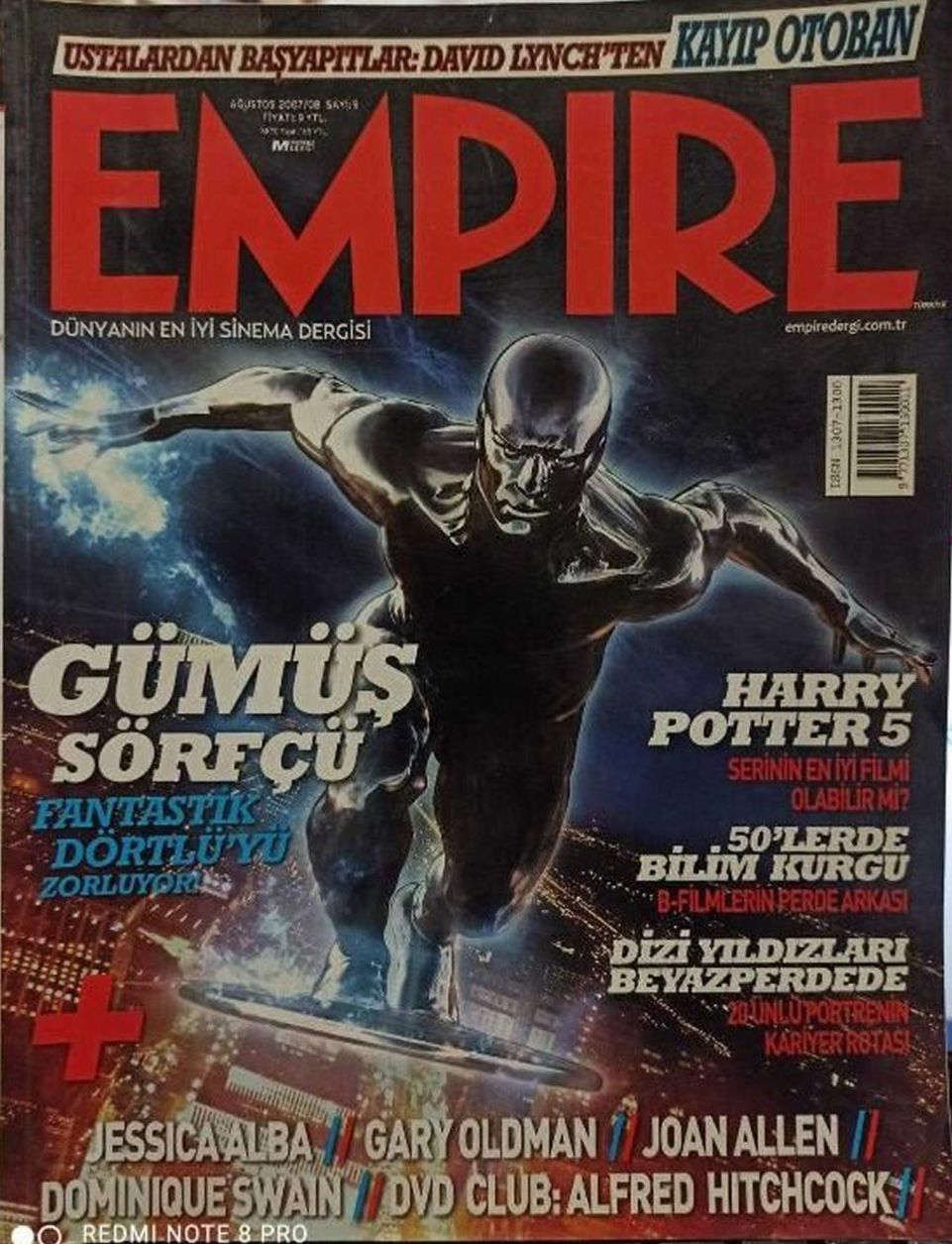 EMPIRE TURKEY magazine side cover  August 2007