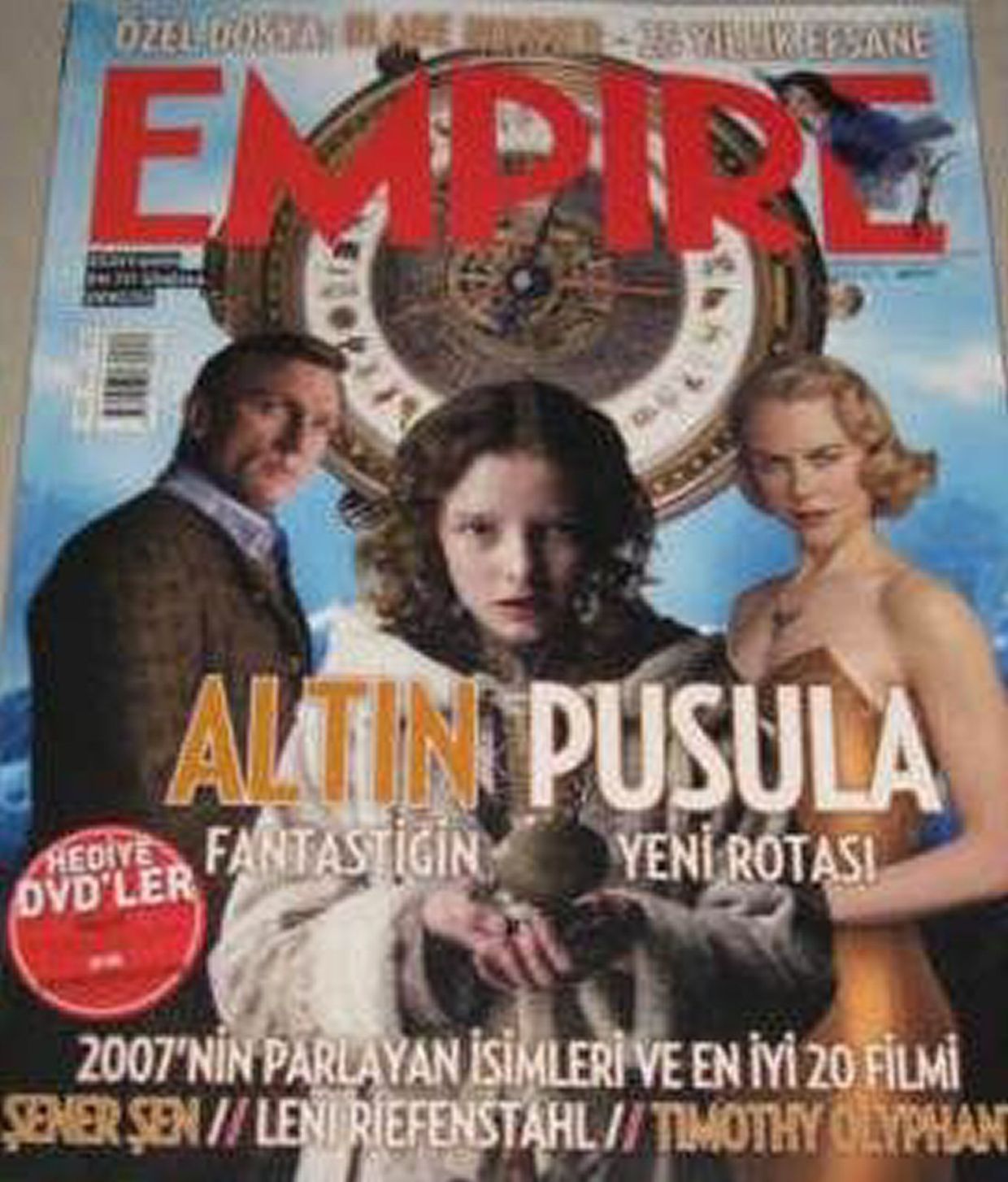 EMPIRE TURKEY magazine side cover  December 2007