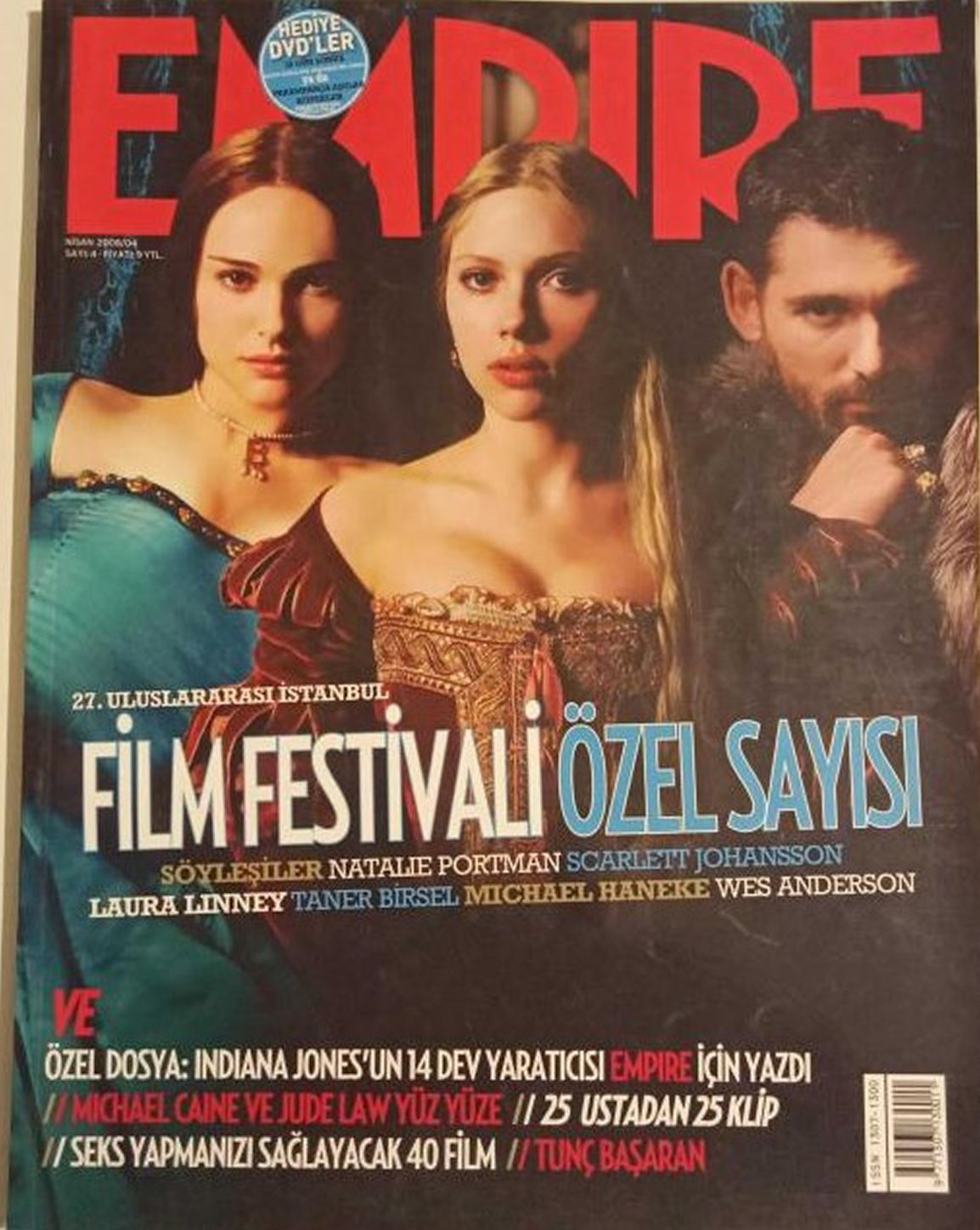 EMPIRE TURKEY magazine side cover  April 2008