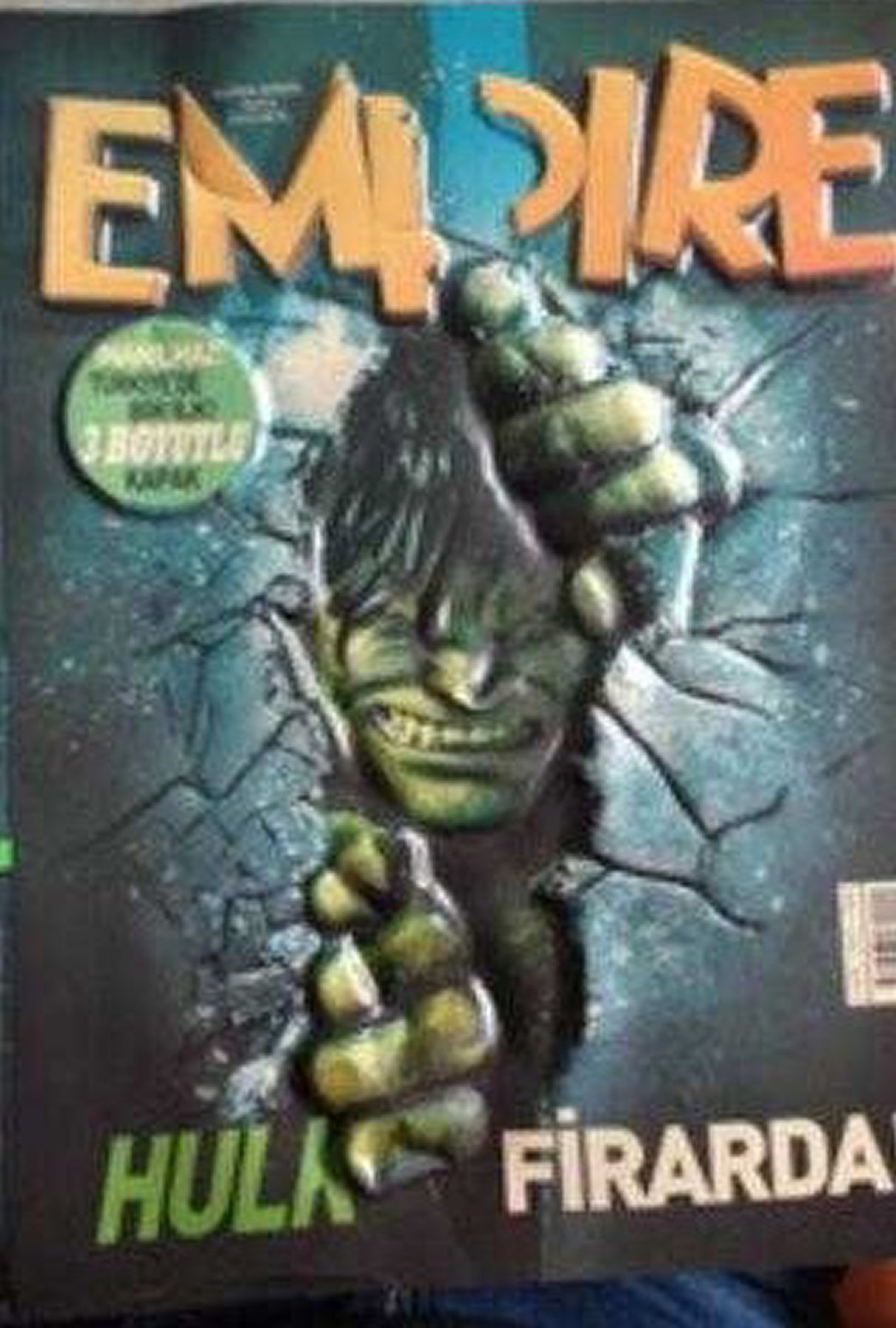 EMPIRE TURKEY magazine side cover  June 2008