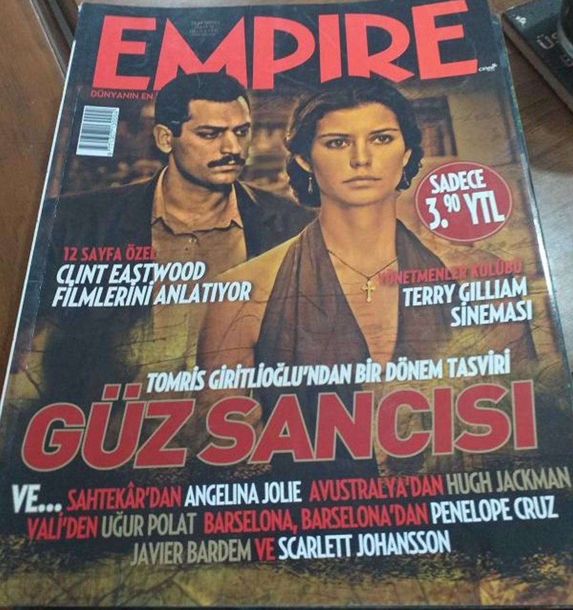 EMPIRE TURKEY magazine side cover  January 2009