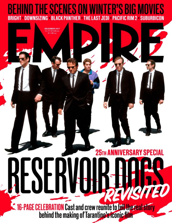 EMPIRE magazine side cover Issue 343  December 2017