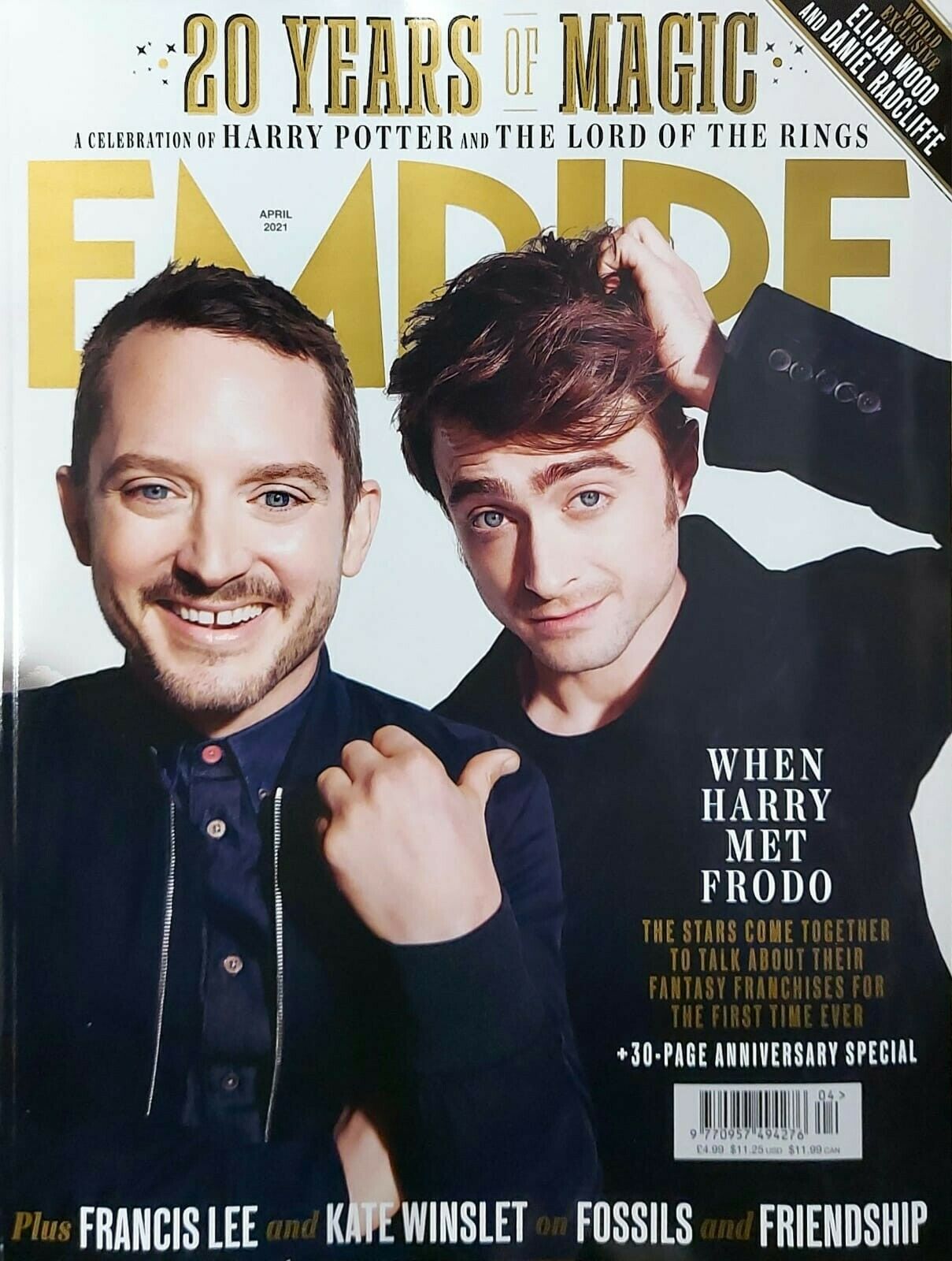 EMPIRE magazine side cover Issue 386  April 2021
