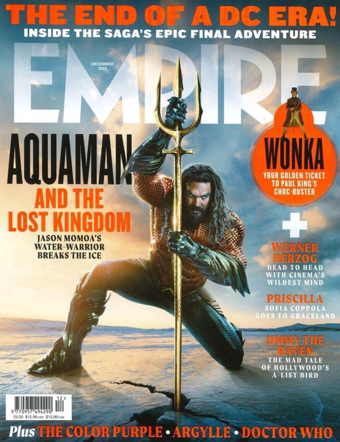 EMPIRE magazine side cover Issue 421  December 2023