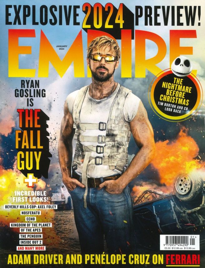 EMPIRE magazine side cover Issue 422  January 2024