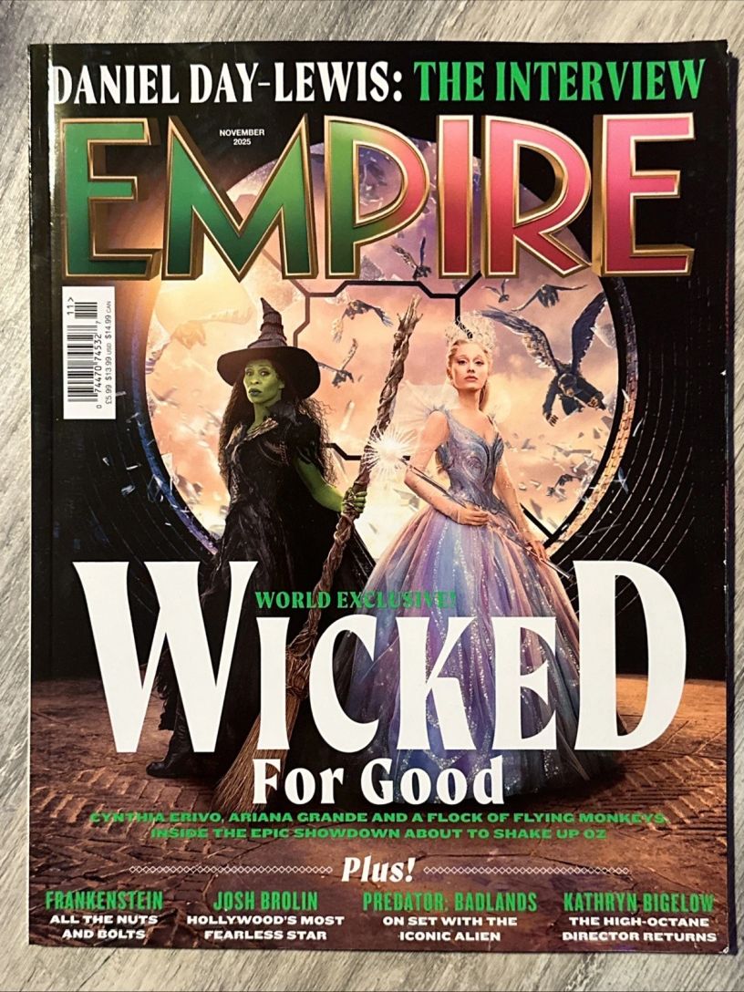 EMPIRE magazine side cover  November 2025