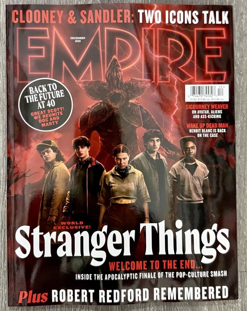 EMPIRE magazine side cover  December 2025