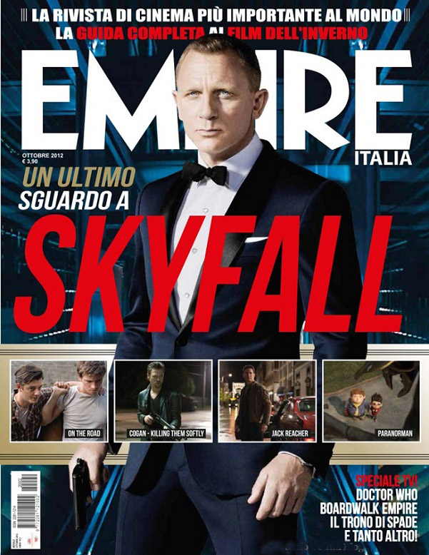 EMPIRE (It) magazine side cover Issue 2  October 2012