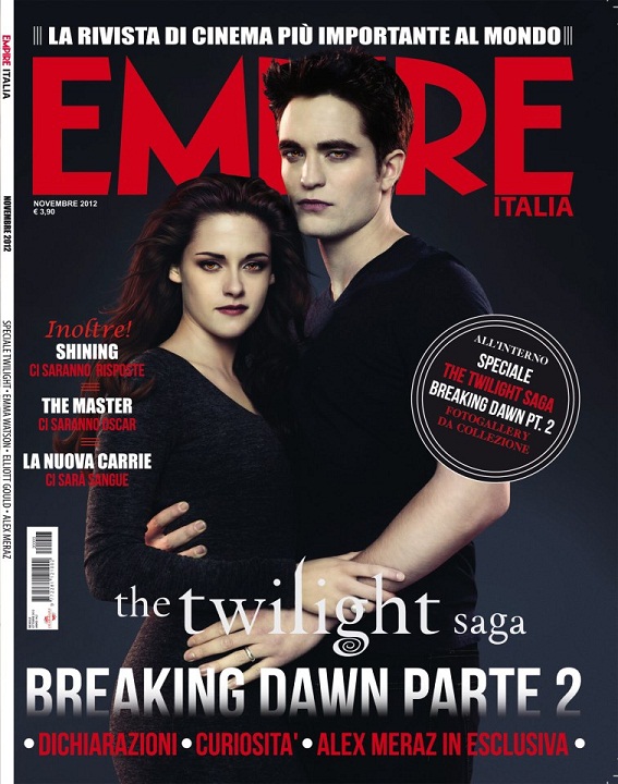 EMPIRE (It) magazine side cover Issue 3  November 2012