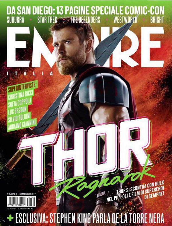 EMPIRE (It) magazine side cover Issue 3  September 2017