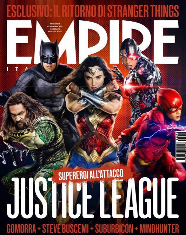 EMPIRE (It) magazine side cover Issue 5  November 2017