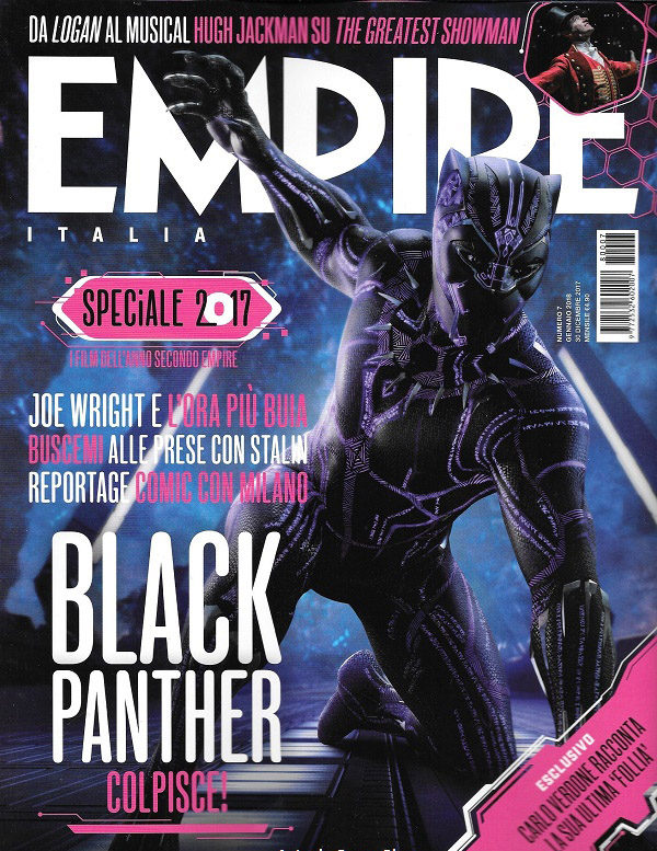 EMPIRE (It) magazine side cover Issue 7  January 2018