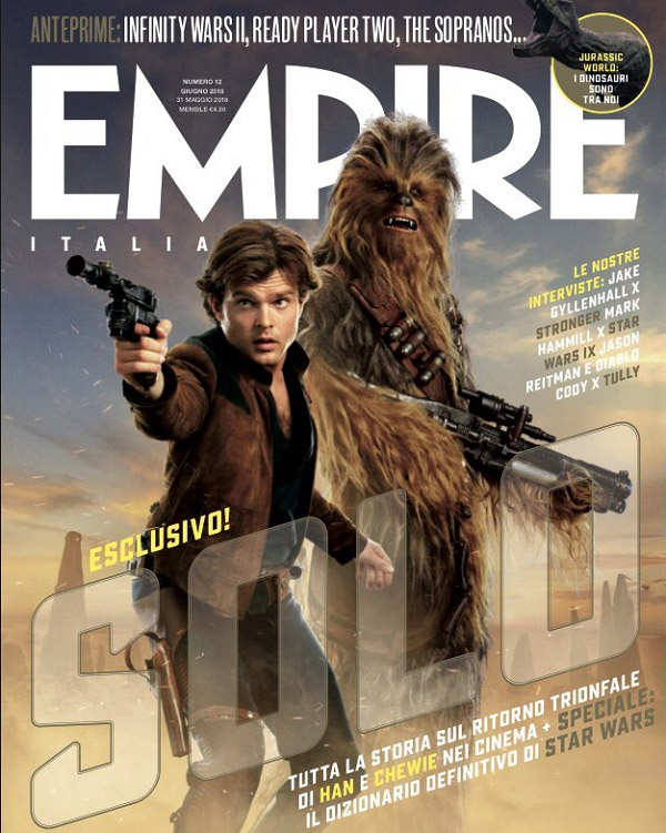 EMPIRE (It) magazine side cover Issue 12  June 2018