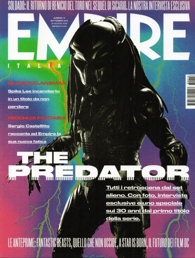 EMPIRE (It) magazine side cover Issue 14  September 2018