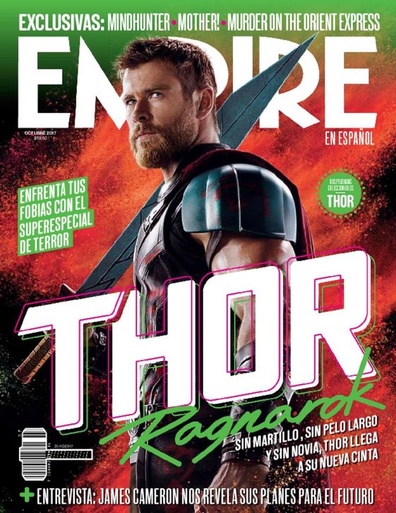 EMPIRE (Mx) magazine side cover  October 2017
