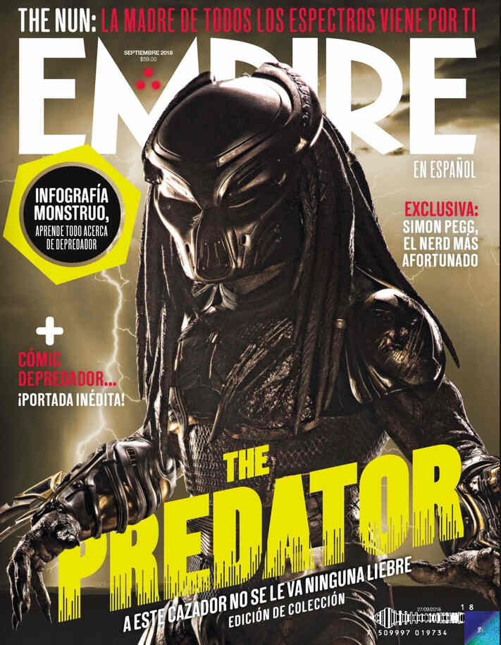 EMPIRE (Mx) magazine side cover  September 2018