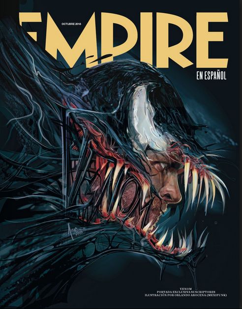EMPIRE (Mx) magazine side cover  October 2018