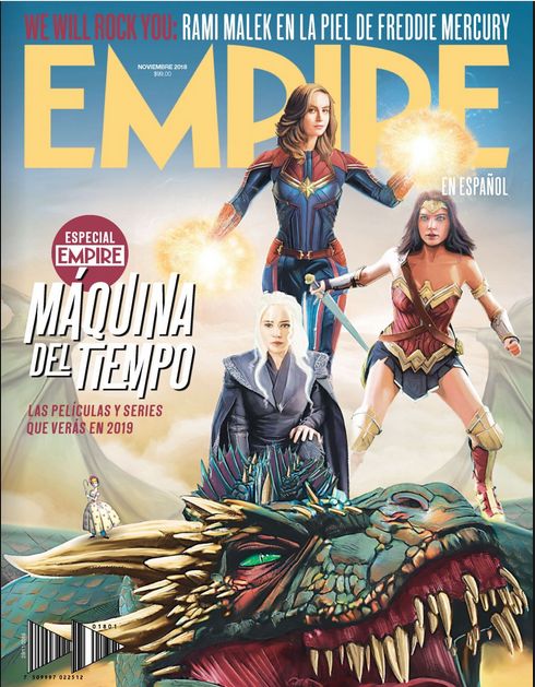 EMPIRE (Mx) magazine side cover  November 2018