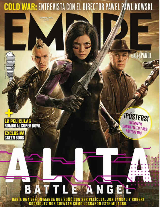 EMPIRE (Mx) magazine side cover  February 2019