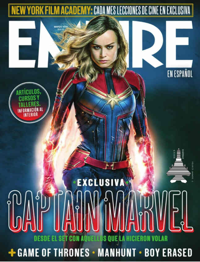 EMPIRE (Mx) magazine side cover  March 2019