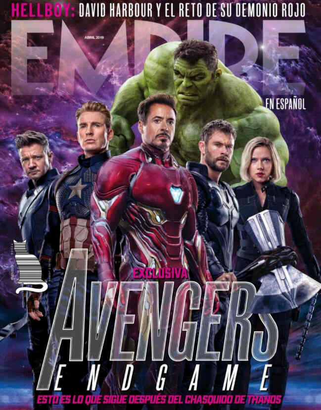 EMPIRE (Mx) magazine side cover  April 2019