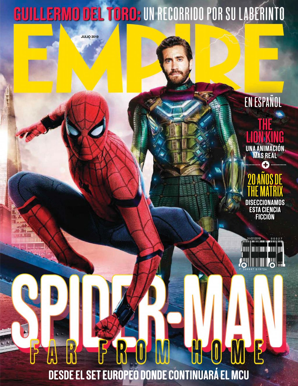 EMPIRE (Mx) magazine side cover  July 2019