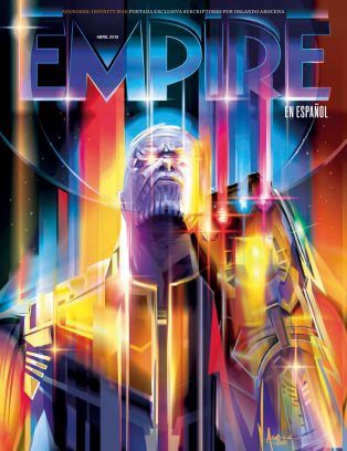 EMPIRE (Mx) magazine side cover  April 2018