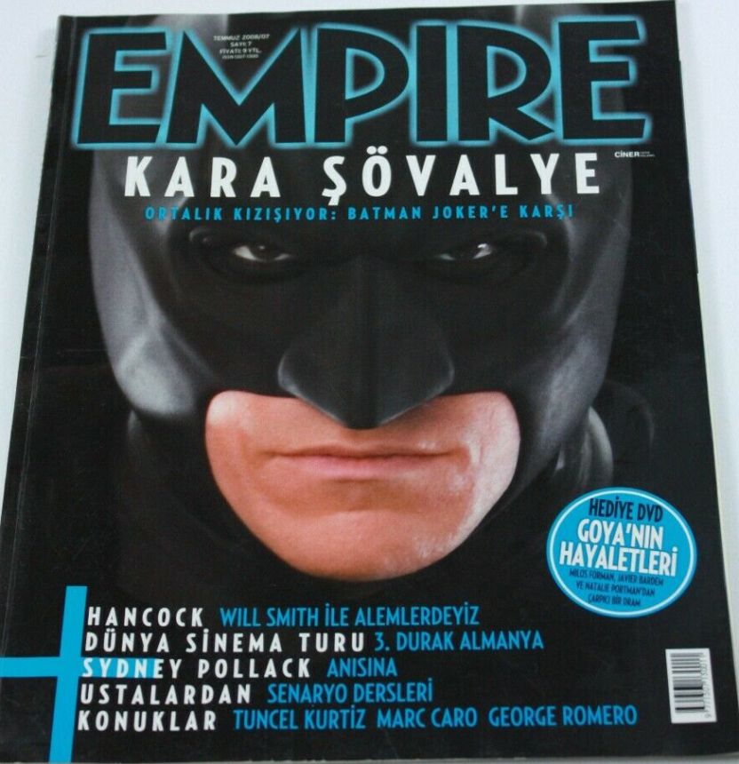 EMPIRE TURKEY magazine side cover  July 2008