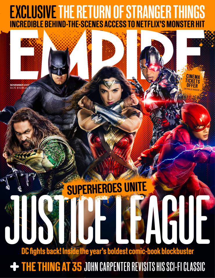 EMPIRE magazine side cover Issue 342  November 2017