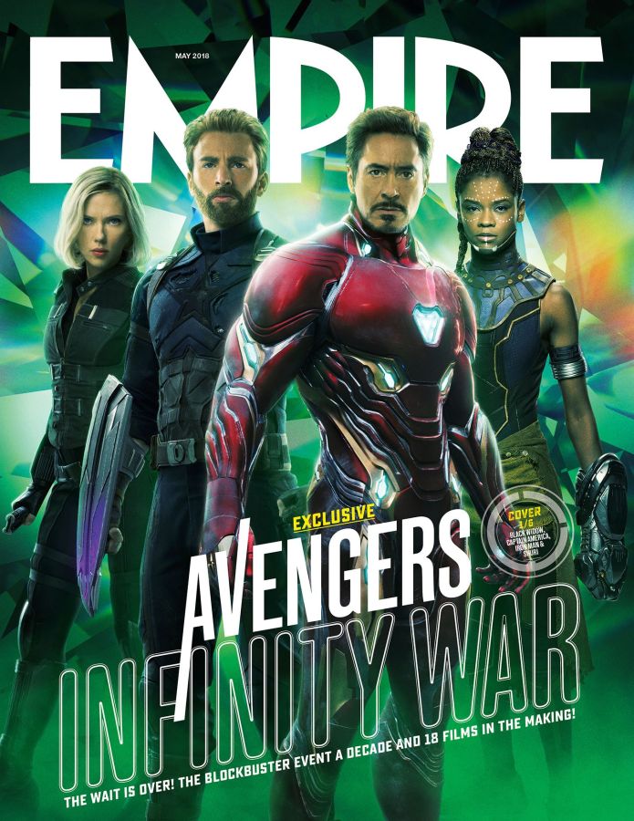 EMPIRE magazine side cover Issue 348  May 2018