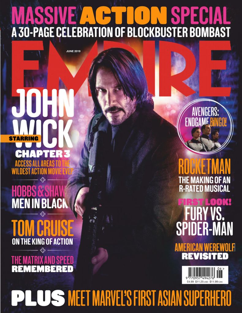 EMPIRE magazine side cover Issue 362  June 2019