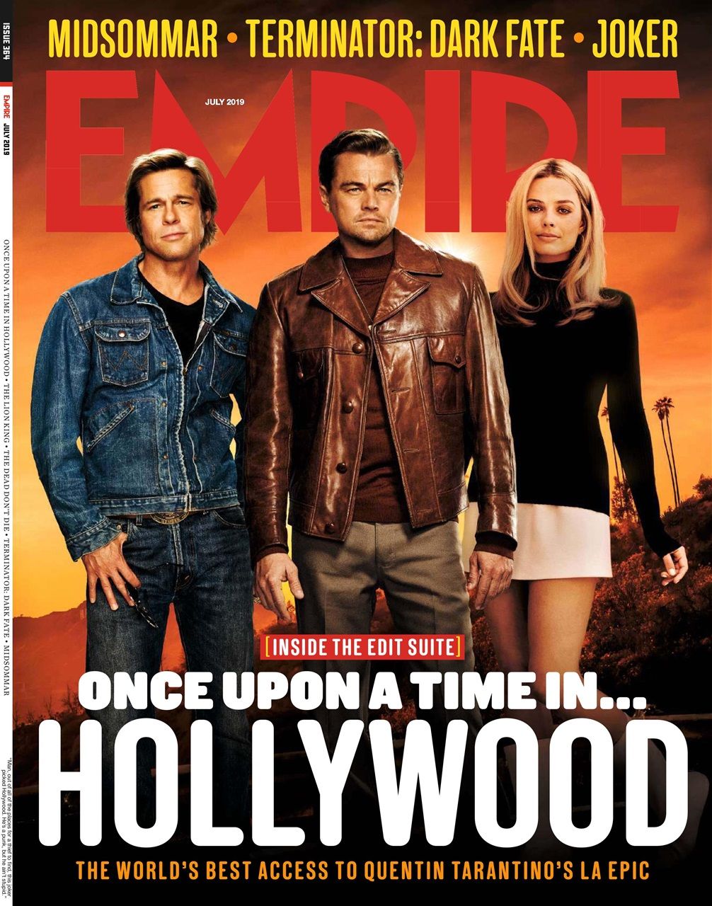 EMPIRE magazine side cover Issue 364  July 2019