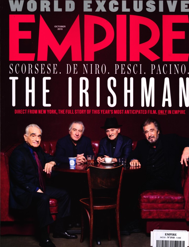 EMPIRE magazine side cover Issue 367  October 2019