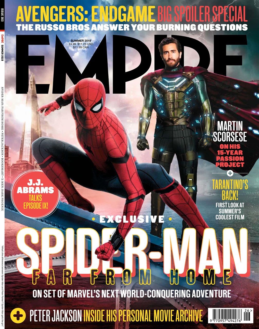 EMPIRE magazine side cover Issue 363 Summer 2019