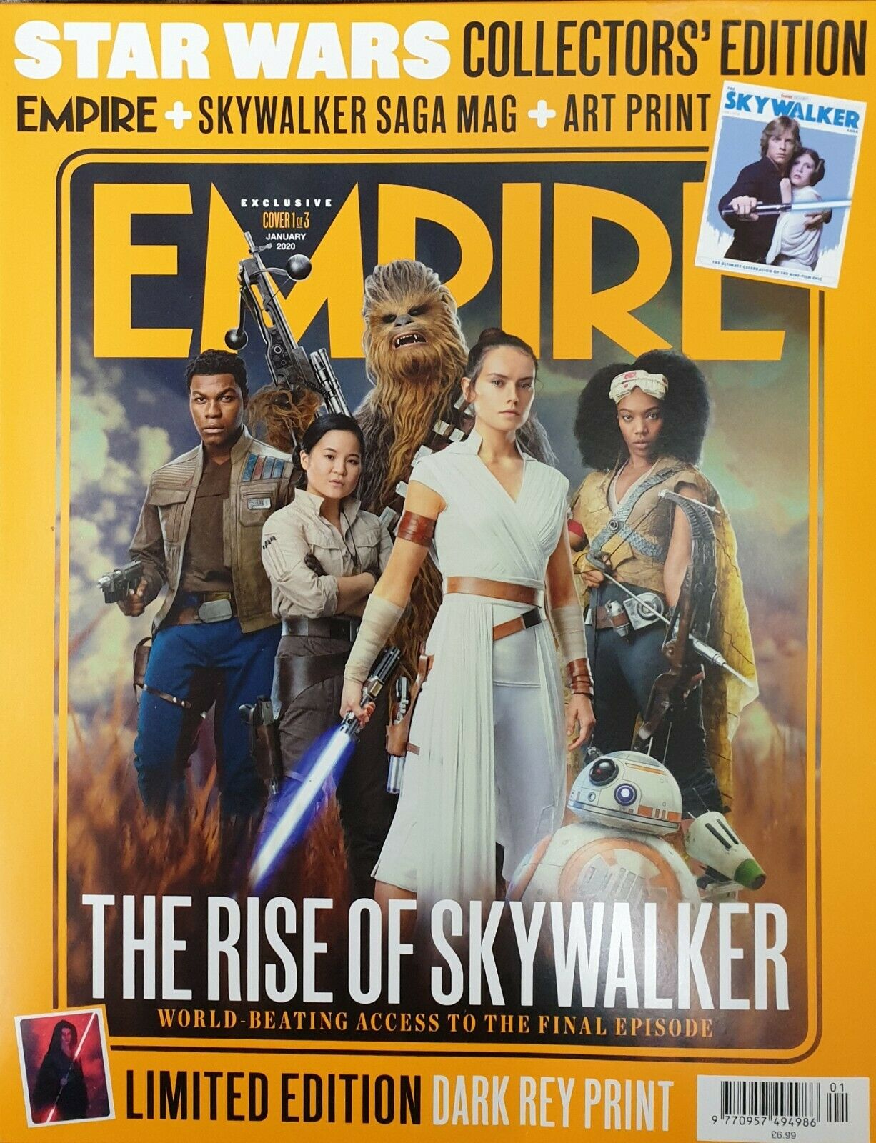 EMPIRE magazine side cover Issue 370  January 2020