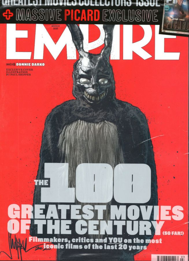EMPIRE magazine side cover Issue 372  March 2020